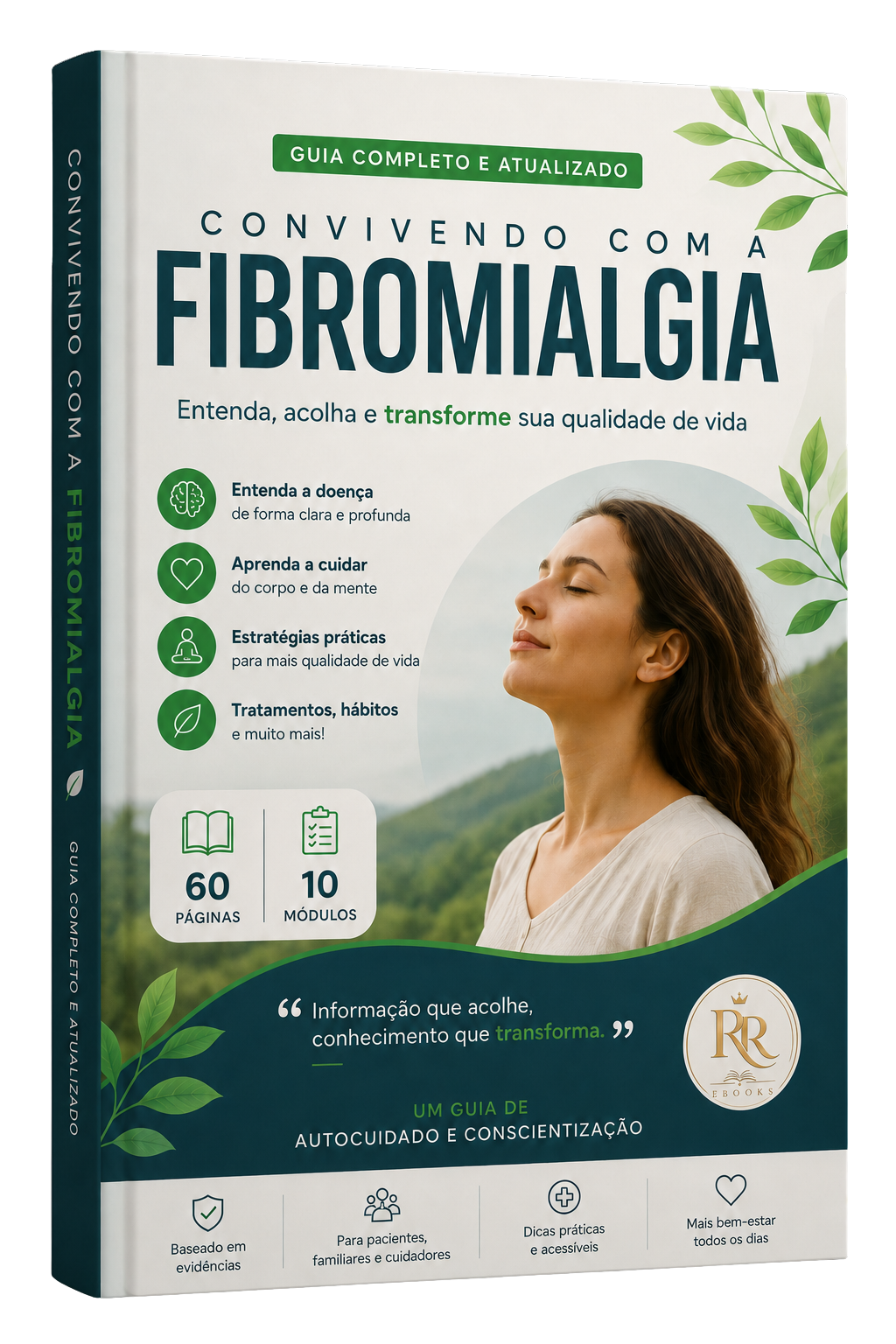 Capa do ebook Convivendo com a Fibromialgia